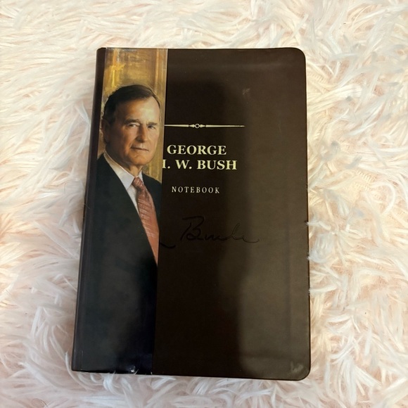 George I. W. Bush Coffee Table Book - Brown Cover NEW Diary Story - Picture 1 of 3